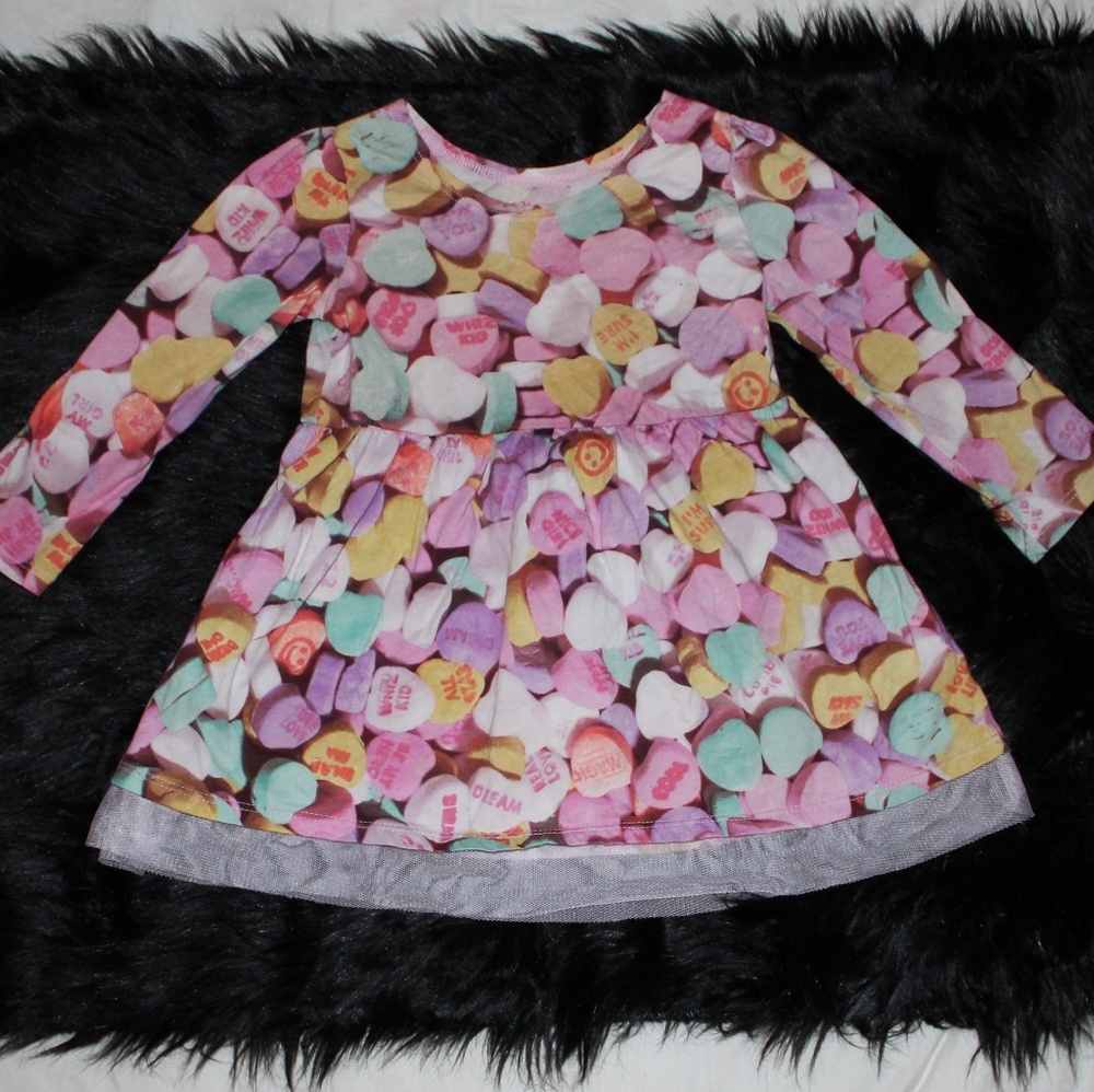 ADORABLE VALENTINES DAY DRESS